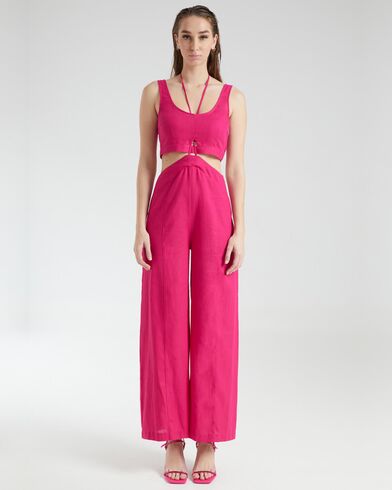 Γυναικεία Crop Μπλούζα 4 Tailors - Kyklos