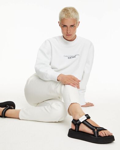 Calvin Klein - Prefresato Sandals Webbing Mesh  