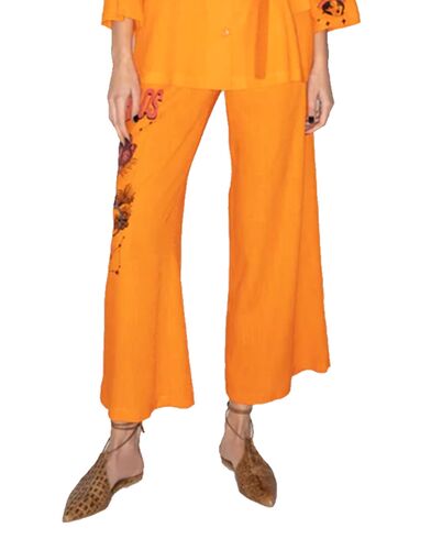 Γυναικείο Παντελόνι Peace And Chaos - Tangerine