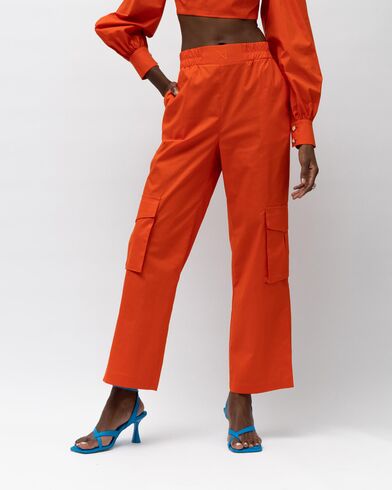 Γυναικείο Cargo Παντελόνι Mallory The label - Emerald