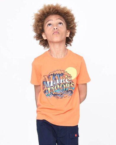 Παιδική Κοντομάνικη Μπλούζα Little Marc Jacobs - 5588 K