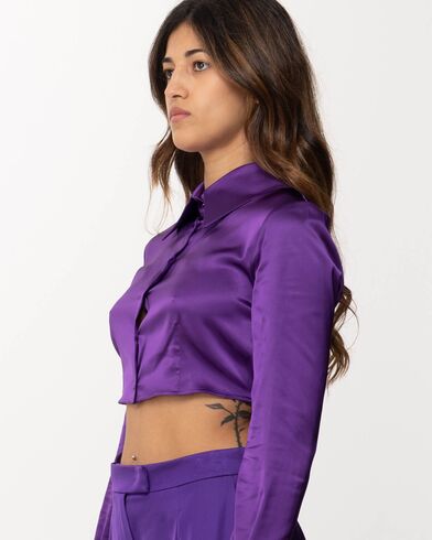 Γυναικείο Crop Πουκάμισο Patrizia Pepe - 1479