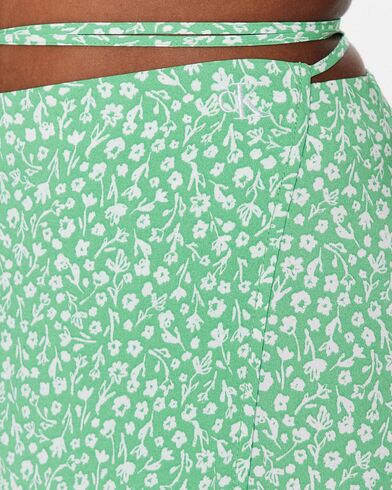 Calvin Klein - Tie Detail Midi Skirt 