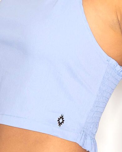 Peace And Chaos - Poplin Top 