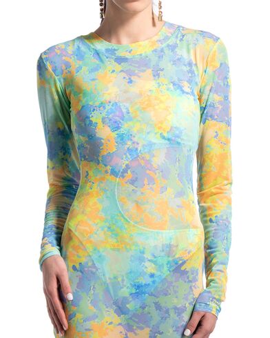 Γυναικείο Φόρεμα Mesh Good Times - Stretch