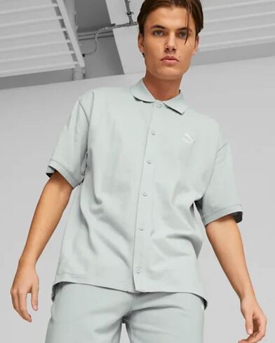 Ανδρικό Κοντομάνικο Πουκάμισο Puma - Classics Pique