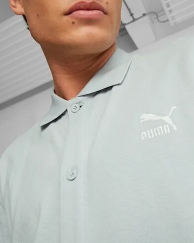 Ανδρικό Κοντομάνικο Πουκάμισο Puma - Classics Pique
