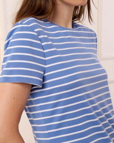 T-Shirt Alli-Short Sleeve-T-Shirt 200889100002 400 Blue
