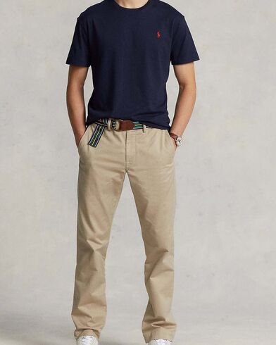 Ανδρική Κοντομάνικη Μπλούζα Polo Ralph Lauren - Sscnm2-Short Sleeve-T-Shirt 710680785004 410