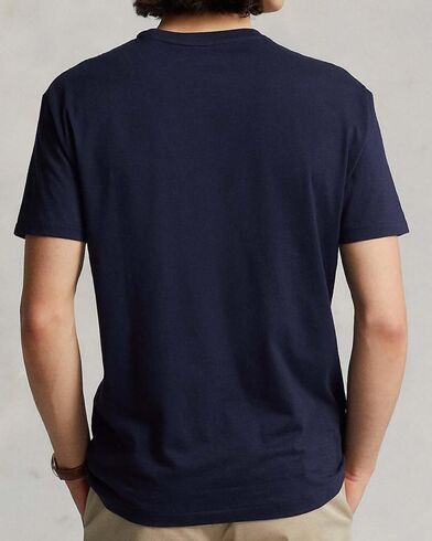 Ανδρική Κοντομάνικη Μπλούζα Polo Ralph Lauren - Sscnm2-Short Sleeve-T-Shirt 710680785004 410