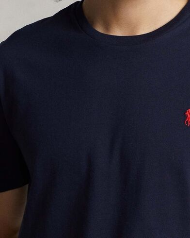 Ανδρική Κοντομάνικη Μπλούζα Polo Ralph Lauren - Sscnm2-Short Sleeve-T-Shirt 710680785004 410