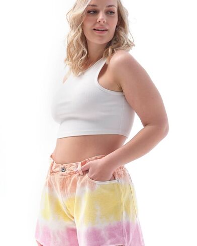 No Thinkin - Denim Shorts Penelope Super High Rise Sustainable