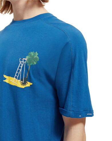 Ανδρική Κοντομάνικη Μπλούζα Scotch &amp; Soda - Sporty Artwork