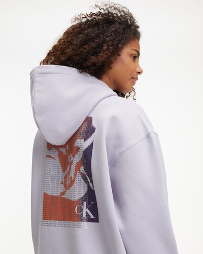 Γυναικείο Φούτερ με Κουκούλα Calvin Klein - Back Photoprint
