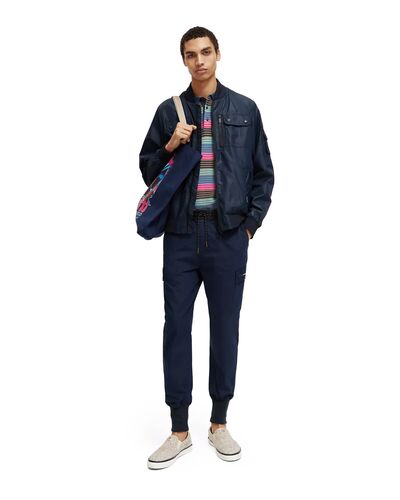 Scotch &amp; Soda - Seasonal- Cotton/Nylon Cargo Jogger