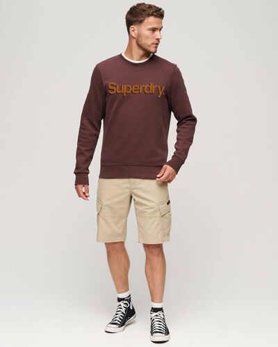 Ανδρικό Φούτερ με Λαιμόκοψη Superdry - D1 Ovin Core Logo Classic
