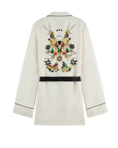 Γυναικείο Σακάκι Τύπου Kimono Scotch &amp; Soda - Embroidered 174160 SC0003