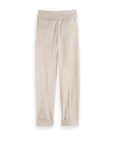 Scotch &amp; Soda - Lilly - Waist Flap High Rise Tailored Pant 