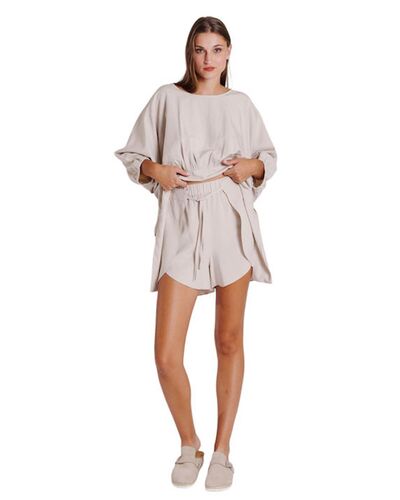 Γυναικεία Μακρυμάνικη Μπλούζα Collectiva Noir - Lora