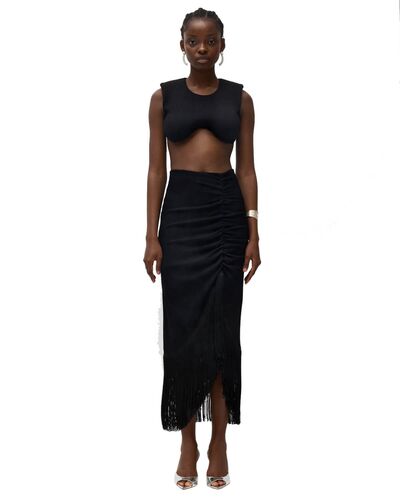 Γυναικεία Crop Μπλούζα Mallory The label - Suasi