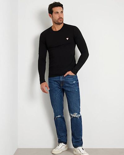 Ανδρική Μακρυμάνικη Μπλούζα Guess - Cn Ls Core