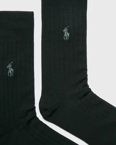 Ανδρικές Κάλτσες Polo Ralph Lauren 2 Ζευγάρια - Rib Egyptian