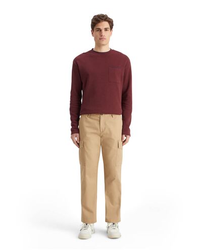 Ανδρική Μακρυμάνικη Μπλούζα Scotch & Soda - Relaxed Fit Blanket Stitch Slub