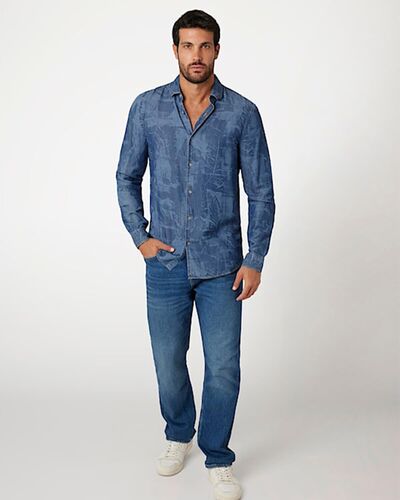 Ανδρικό Μακρυμάνικο Πουκάμισο Guess - Ls Sunset