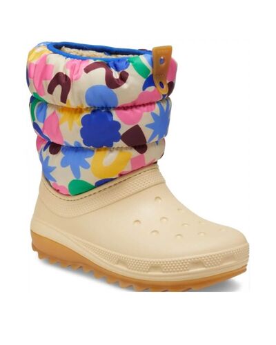 Παιδικές Μπότες Crocs - Classic NeoPuff GeoShapes