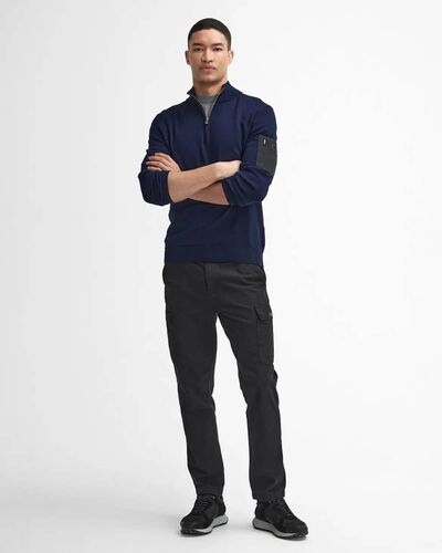 Barbour - B.Intl Blades Cotton Half Zip Jumper 