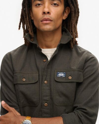 Ανδρικό Μακρυμάνικο Πουκάμισο Superdry - D4 Ovin Trailsman Flannel