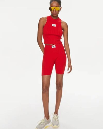 Calvin Klein - Woven Label Sweater Shorts 