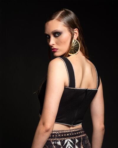 Γυναικεία Αμάνικη Μπλούζα Peace And Chaos - Crystal