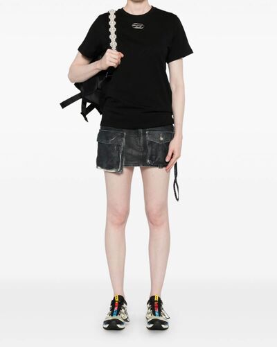 Γυναικεία Κοντομάνικη Μπλούζα Diesel - T-Regs-Od-Q1