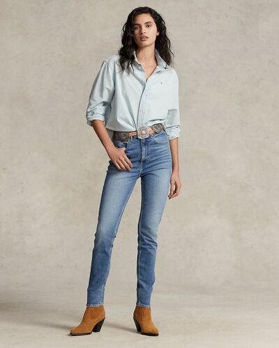 Γυναικείο Μακρυμάνικο Πουκάμισο Polo Ralph Lauren - N Wd Crp St