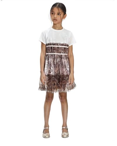 Guess - Mixed Fabric Ss Dress   