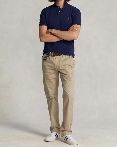 Ανδρική Κοντομάνικη Polo Μπλούζα Polo Ralph Lauren - Sskccmslm1-Short Sleeve-Knit 710782592008 400