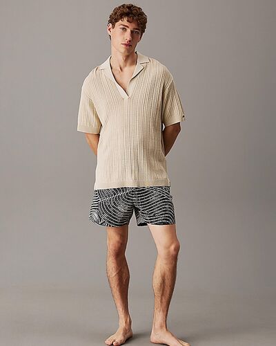 Calvin Klein - Open Knit Polo   
