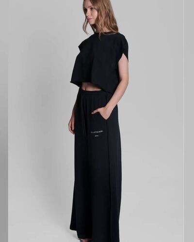 Γυναικεία Κοντομάνικη Μπλούζα Collectiva Noir - Adelina