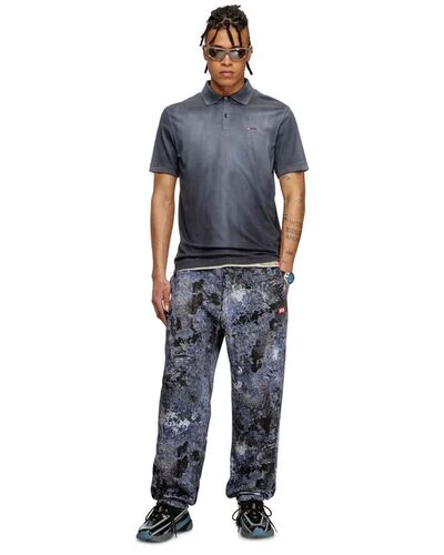 Ανδρική Κοντομάνικη Polo Μπλούζα Diesel - T-Rejust-R3