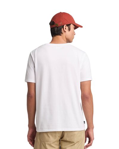 Ανδρική Κοντομάνικη Μπλούζα Timberland - Kennebec River Camo Tree Logo