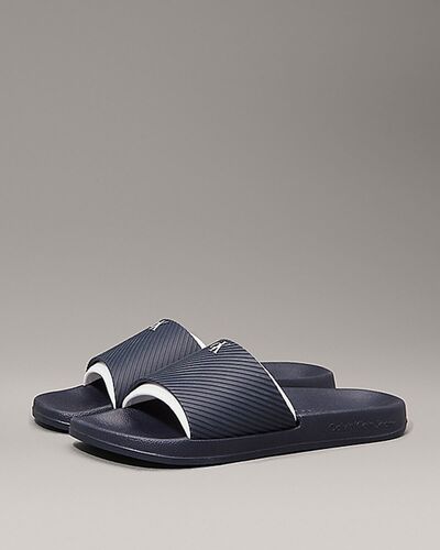 Ανδρικά Σανδάλια Slides Calvin Klein - Rubber Neoprene Text