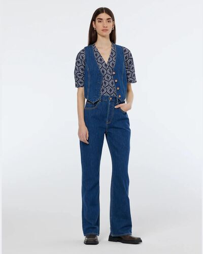 Γυναικείο Τζιν Γιλέκο Scotch &amp; Soda - Fitted — City Fresh