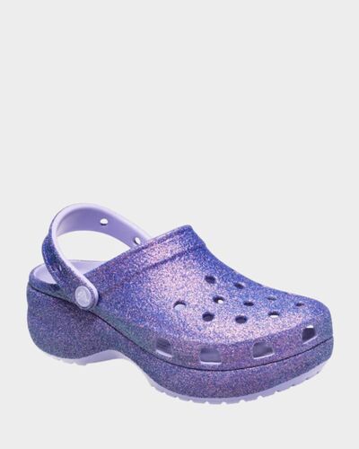 Crocs - Platform Irid Glitter Clog  