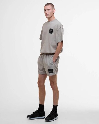 Ανδρική Κοντομάνικη Μπλούζα Barbour - B.Intl Micro Block Graphic Os