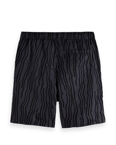 Scotch &amp; Soda - Printed Long-Length Swimshort   