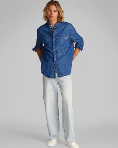 Calvin Klein - Regular Linear Denim Shirt   