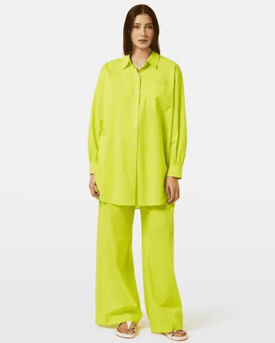 Γυναικείο Παντελόνι Scotch &amp; Soda - Cotton Voile High-Rise Wide-Leg Pull On