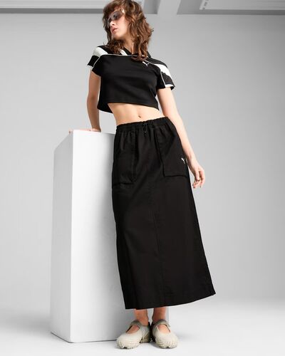 Puma - Future Archive Zip-Off Maxi Woven Skirt   