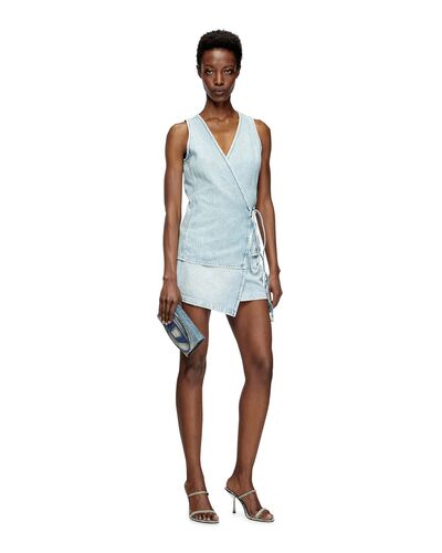 Diesel - De-Lem-Mini Skirt   